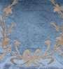 Blue Velvet Abstract 16x16 Inches Cushion Cover