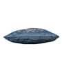 Blue Velvet Abstract 16x16 Inches Cushion Cover