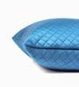 Blue Velvet Solid 16x16 inches Cushion Covers (Pack of 5)