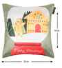 Blue Velvet Tradiional 16X16 Inches Cushion Covers (Pack of 5)