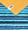 Blue Vibe Microfiber Backing 4X6 Ft Carpet