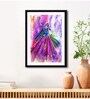 Women Dancing Blue Vinyl Painting