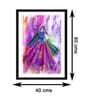Women Dancing Blue Vinyl Painting
