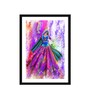 Women Dancing Blue Vinyl Painting