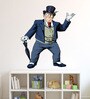 Blue Vinyl DC Comics Penguin Matte Finish Wall Sticker