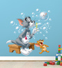 Blue Vinyl Warner Bros Tom & Jerry Matte Finish Wall Sticker