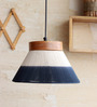 Torres Blue Wood Hanging Light