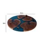 Blue Wood Handcrafted Appetizer Platter