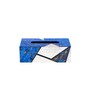 Blue Wood Tissue Holder