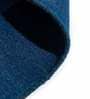 Blue Wool & Cotton Hand Woven 5 X 8 Feet Dhurrie
