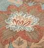 Blue Floral Wool 3 ft x 5 ft Hand Tufted Carpet