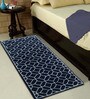 Abstract Pattern Wool 5 X 2 Feet Hand Tufted Bedside Runner