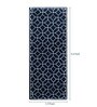 Abstract Pattern Wool 5 X 2 Feet Hand Tufted Bedside Runner