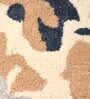 Buy Blue Wool Abstract  5 ft x 7 ft Hand Tufted Carpet Carpet