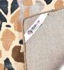 Buy Blue Wool Abstract  5 ft x 7 ft Hand Tufted Carpet Carpet