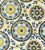 Buy Multicolor Floral Wool and Art Silk 4 ft x 6 ft Hand Tufted Carpet