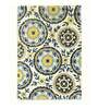 Buy Multicolor Floral Wool and Art Silk 4 ft x 6 ft Hand Tufted Carpet