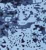 Buy Blue Wool and Viscose Abstract 5 x 7 Feet Hand Tufted Carpet