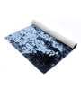 Buy Blue Wool and Viscose Abstract 4 x 6 Feet Hand Tufted Carpet