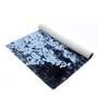 Buy Blue Wool and Viscose Abstract 5 x 7 Feet Hand Tufted Carpet