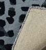 Buy Blue Wool and Viscose Abstract 6 x 8 Feet Hand Tufted Carpet