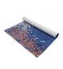Buy Blue Wool and Viscose Abstract 4 x 6 Feet Hand Tufted Carpet