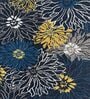 Blue Wool Floral 4 x 6 Feet Hand Tufted Carpet Hand Tufted Carpet