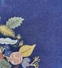 Blue Wool Floral 4 x 6 Feet Hand Tufted Carpet Hand Tufted Carpet
