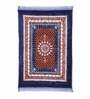 Blue Persian Wool 4 ft x 6 ft Hand Tufted Carpet