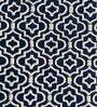 Blue Wool Geometrical 5 x 8 Feet Hand Tufted Carpet