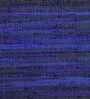Blue Wool 4 ft X 6 ft Hand Woven Dhurrie