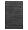 Blue Solid Wool 5 ft x 7 ft Hand Woven Carpet