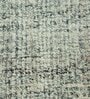 Blue Solid Wool 5 ft x 7 ft Hand Tufted Carpet