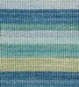Blue Striped Wool 8 ft x 10 ft Flat Weave Carpet
