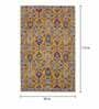 Orange Persian Wool 8 ft x 10 ft Hand Tufted Carpet
