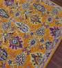 Orange Persian Wool 8 ft x 10 ft Hand Tufted Carpet