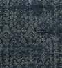 Blue Persian Wool 9 ft x 12 ft Hand Knotted Carpet