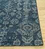 Blue Persian Wool 9 ft x 12 ft Hand Knotted Carpet