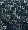 Blue Persian Wool 9 ft x 12 ft Hand Knotted Carpet