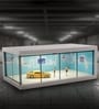 Blue Diorama Garage Showroom For Collectors Without Cars