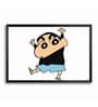 Bluegape Shinchan Framed Poster