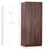 Bluez Bedroom Combo Set (2 Door Wardrobe, Bed with storage, & Side Table.) (supported with Hettich Fittings)