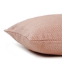 Blush and Light Blue Polyester Jacquard 16x16 inches Cushion Cover Set of 2