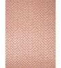 Blush and Light Blue Polyester Jacquard 16x16 inches Cushion Cover Set of 2