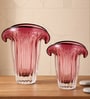 Blush Bloom Glass Vase S