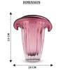 Blush Bloom Glass Vase S