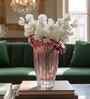 Blush Bloom Glass Vase S