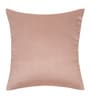 Blush,Green and Light Blue Polyester Jacquard 16x16 inches Cushion Cover Set of 5