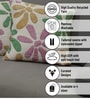 Blush Polyester Floral 20x20 inches Cushion Covers Set of 3