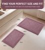 Blush Reversible Cotton Bathmat (50x80 cm)